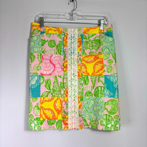 Colorful Patchwork Skirt - Picture 2 of 9